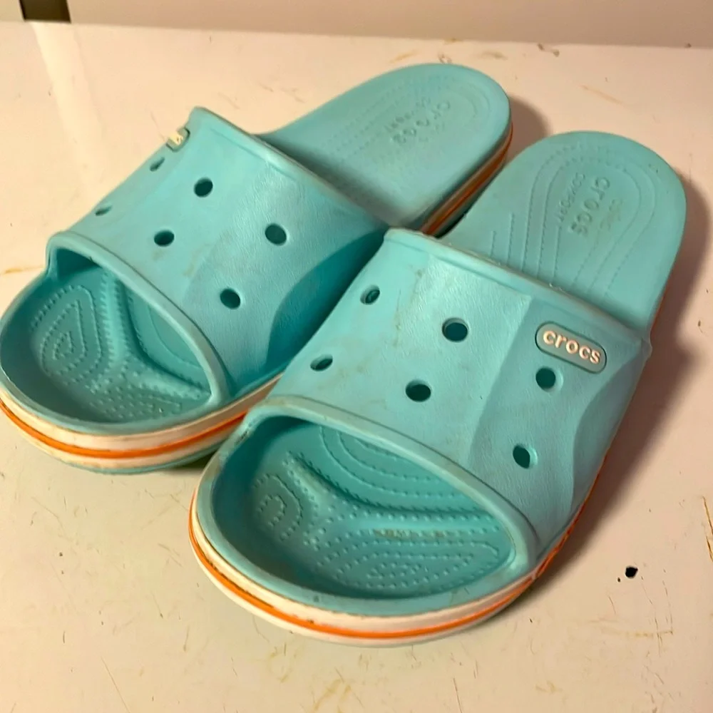 Crocs Bayaband Slide Sandals Women size 11